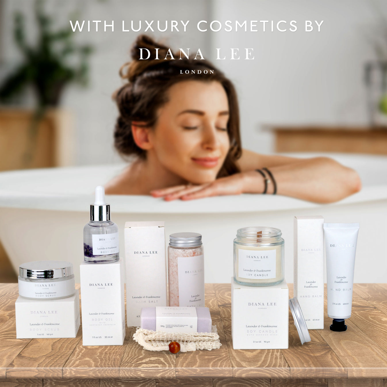 Luxury Bath Gift Set for Women by Jasmyn & Greene